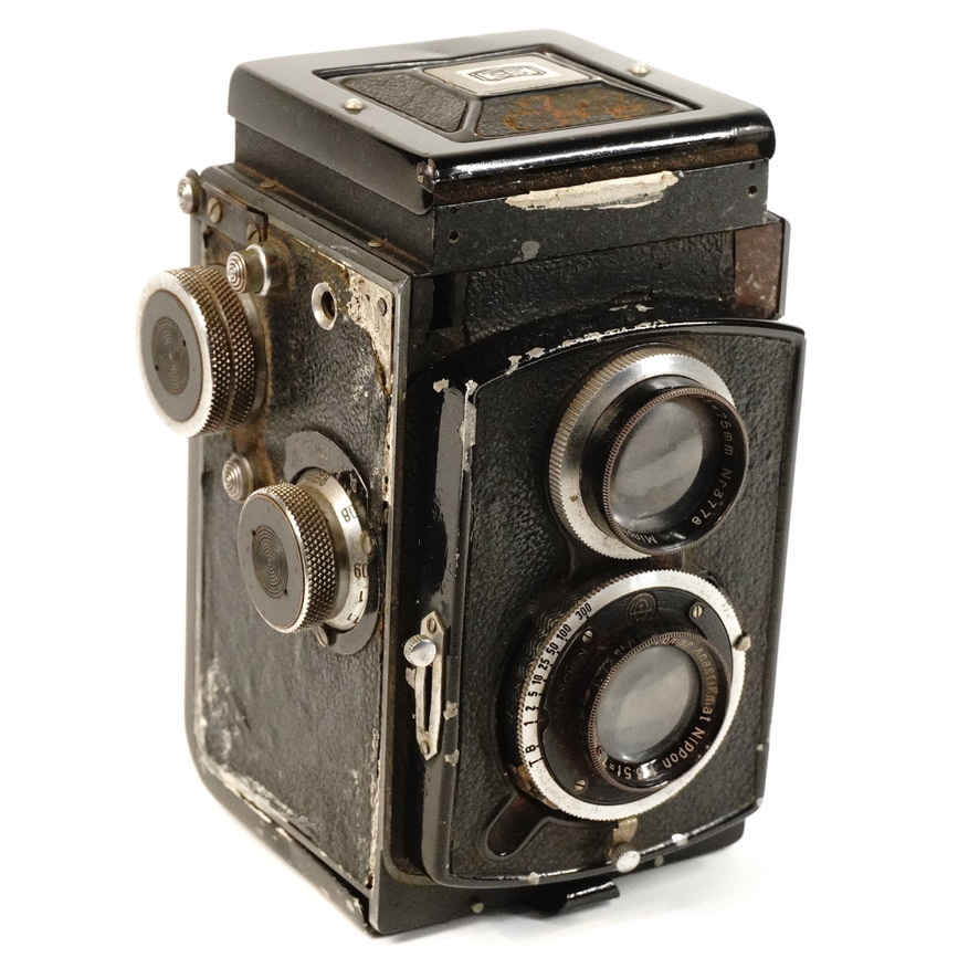 最も完璧な 二眼レフカメラ I Minoltaflex ミノルタ Minolta 1937年 フィルムカメラ TOT シャッター,絞り確認済み ミノルタ