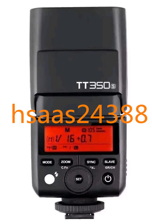 GODOX TT350S TTL Miniカメラフラッシュ 内蔵2.4Ｇ TTLオートフラッシュ SONY マイクロ一眼レフカメラとSONY 対応機種a7RII,a7R,a58,a99等