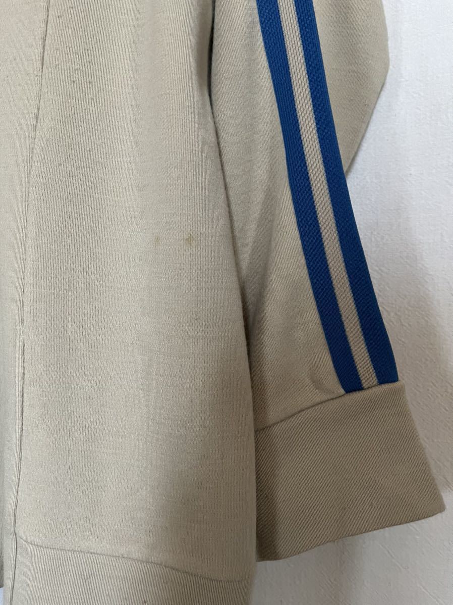 稀少adidas西ドイツ製アディダスvintageメタルボタンニットジャケットジャージ