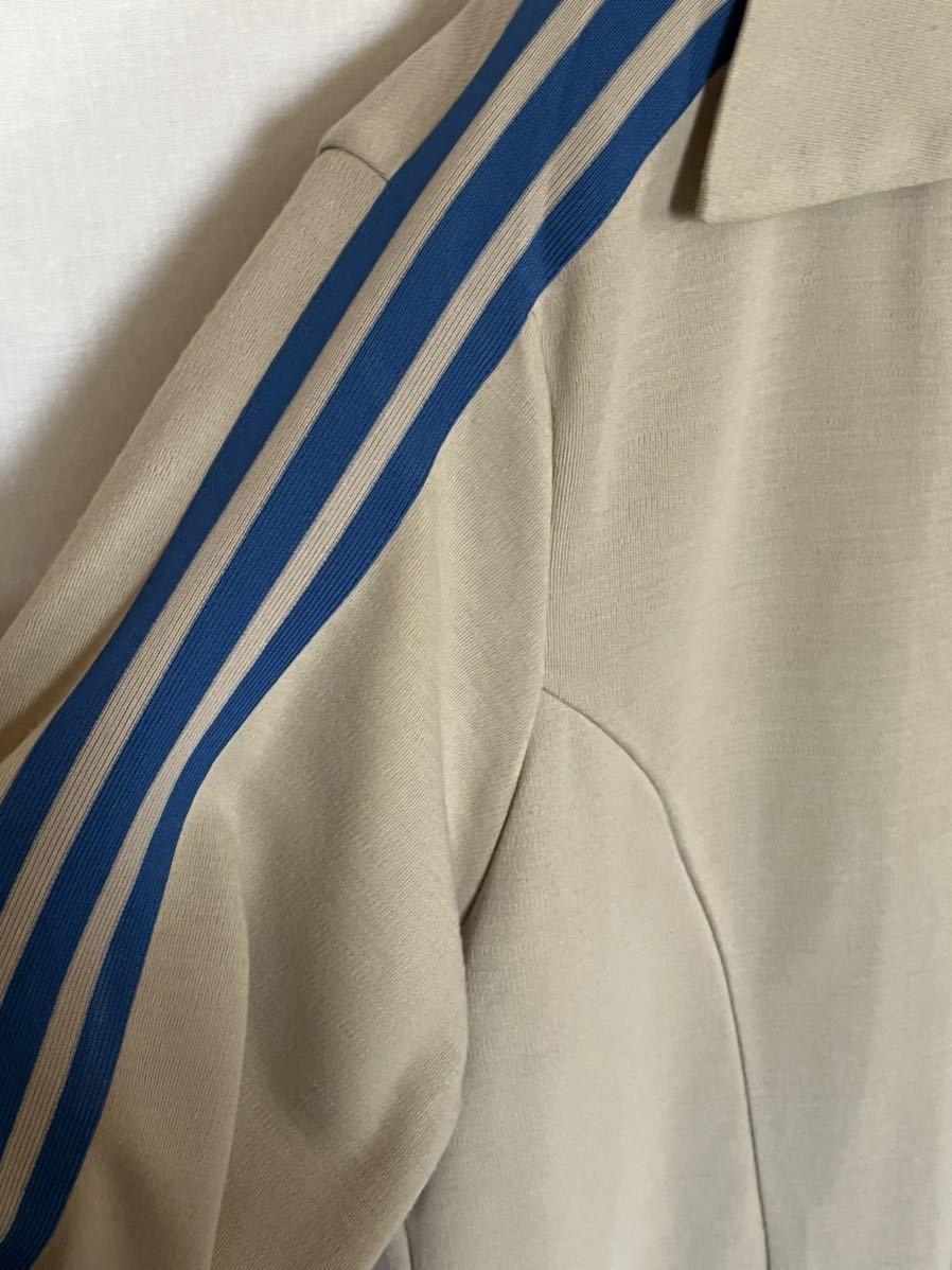 稀少adidas西ドイツ製アディダスvintageメタルボタンニットジャケットジャージ