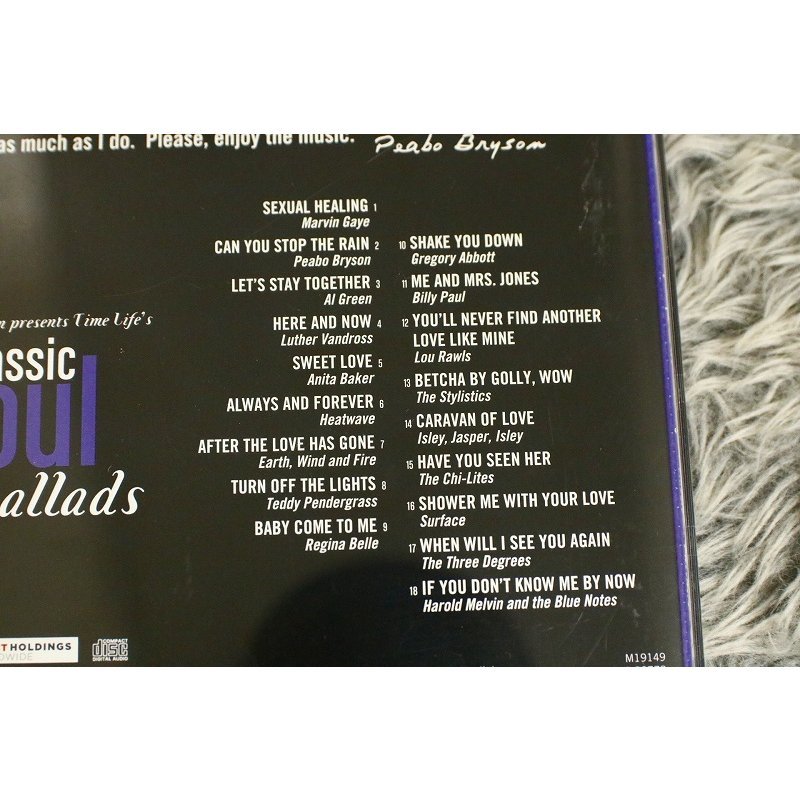 【洋楽オムニバスCD】『Classic Soul Ballads』[CD-14599]_画像3