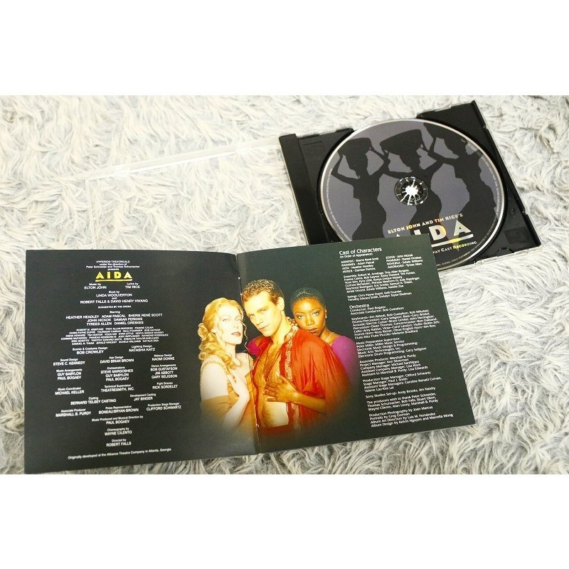 【洋楽CD】Elton John And Tim Rice（エルトン・ジョン） 『Aida (Original Broadway Cast Recording)』[CD-14625]_画像6