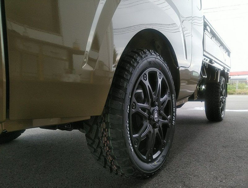 低価格 15インチ タイヤホイールセット MUD-X マットブラック マッド