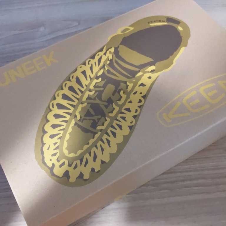送料無料/新品/A キーン KEEN サンダル レディース ユニーク 25cmレースアップシューズ ブラック 黒 未使用1014099