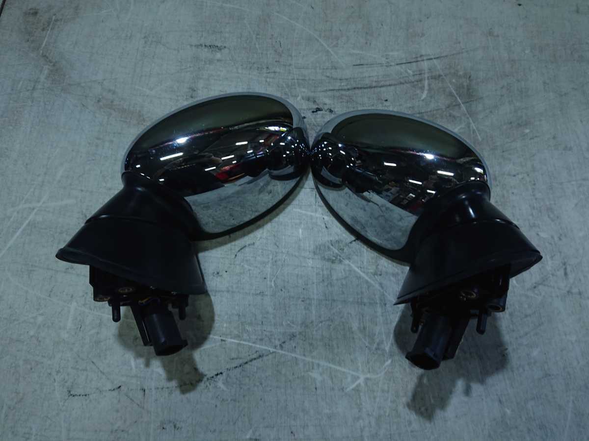 *H194[ beautiful goods plating ] door mirror Mini Cooper S R53 RE16 ( R50 RA16 r52 JCW original latter term 