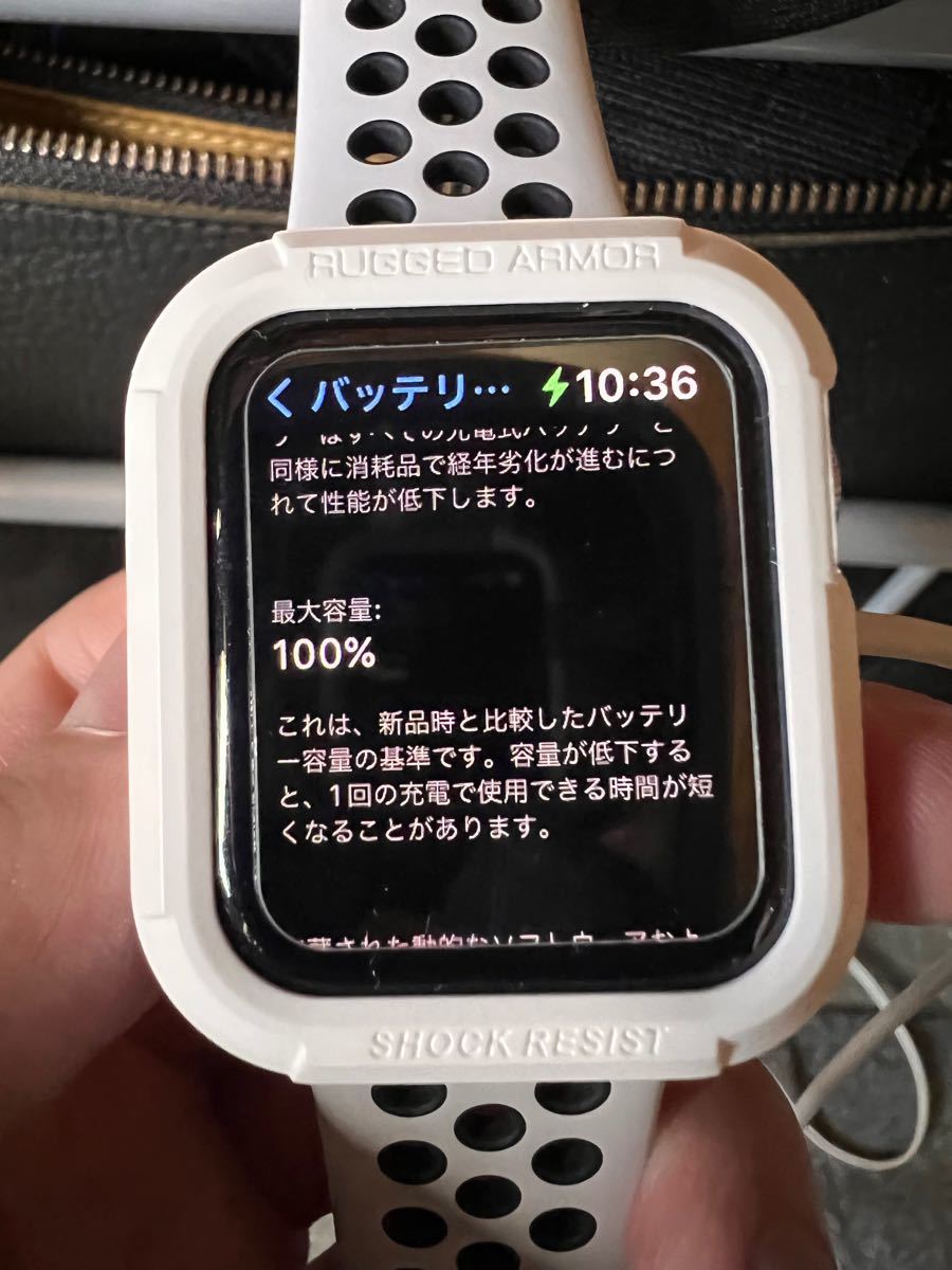 メール便指定可能 特別【未使用品】AppleWatch SE 40mmGPSモデル電池