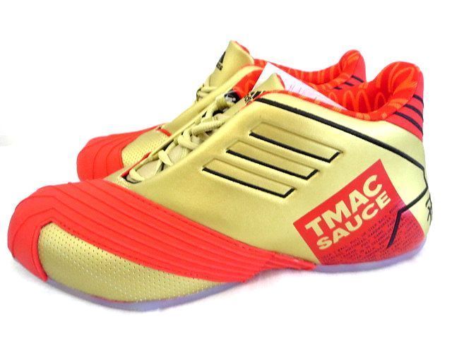  Adidas ADIDAS Tracy mug reti Signature Model basketball shoes T-Mac 1 McDonald\'sbashu McDonald's collaboration model 