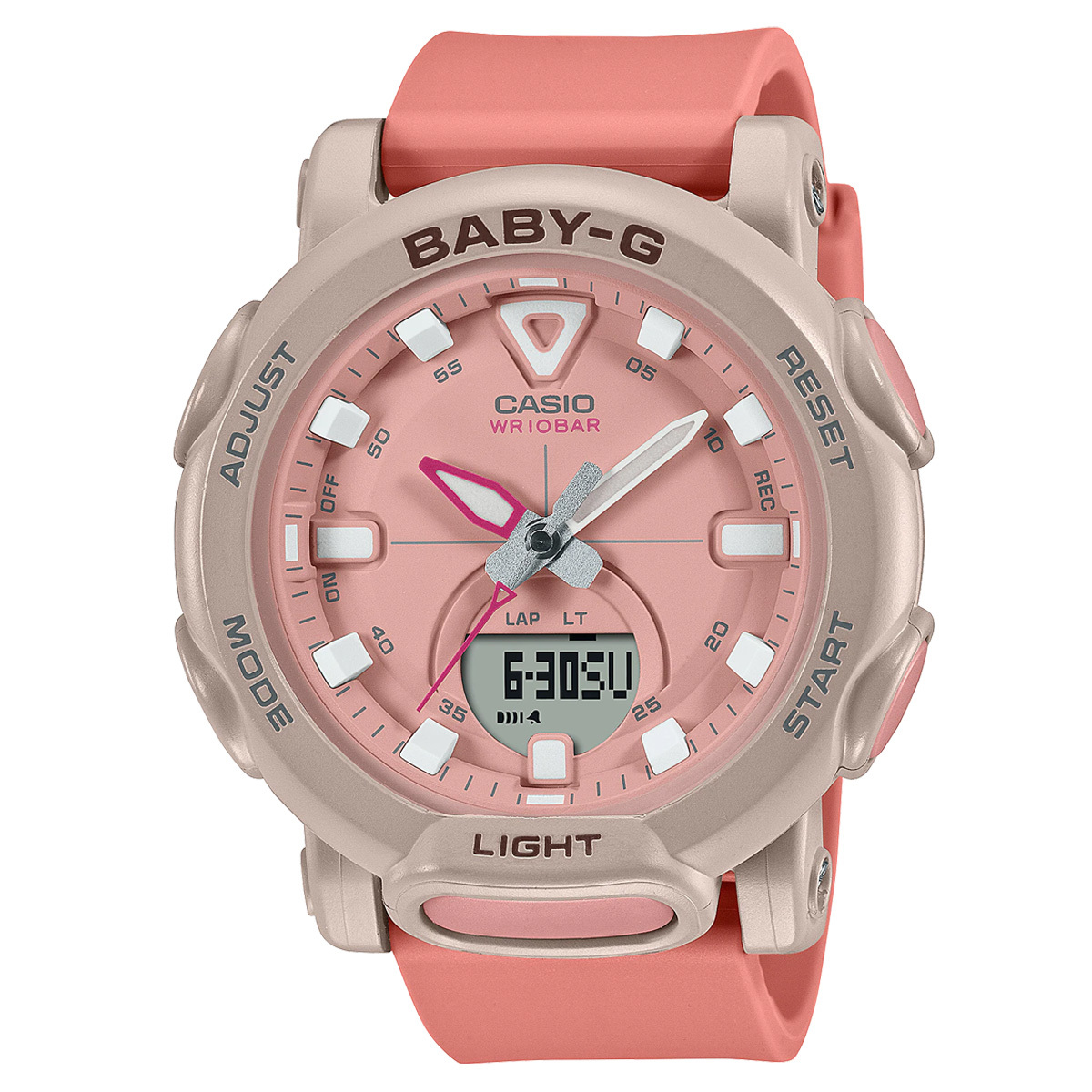 30％割引大特価 CASIO カシオ BABY-G ベビージー BGA-310-4A ピンク 女性 腕時計 レディース くすみカラー アナログ  デジタル キャンプ アウトドア 防水 腕時計 腕時計、アクセサリー MELROSE（ファッション）-WWW.FIRSTMEDIA.SWISS