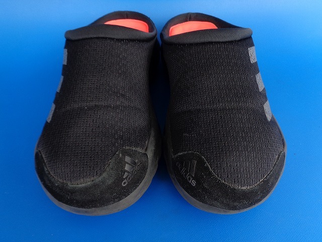 11317■16年製 adidas Toalo mesh clog sandal アディダス トアロ クロッグ メッシュ サンダル 黒 26.5 cm S80549_画像3