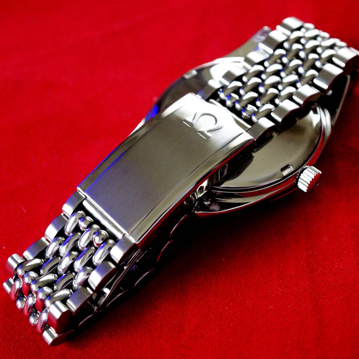 OH済 オメガ シーマスター クロノメーター Cal.564 メンズ腕時計 昭和 1970年 オメガ アンティーク Cal.564 シーマスター クロノ