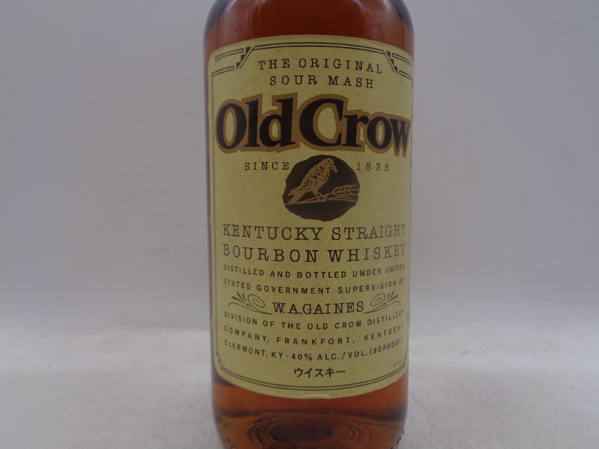 同梱OK商品】OLD CROW オールド クロウ ウイスキー バーボン 未 同梱OK商品】OLD CROW オールド クロウ ウイスキー バーボン 未