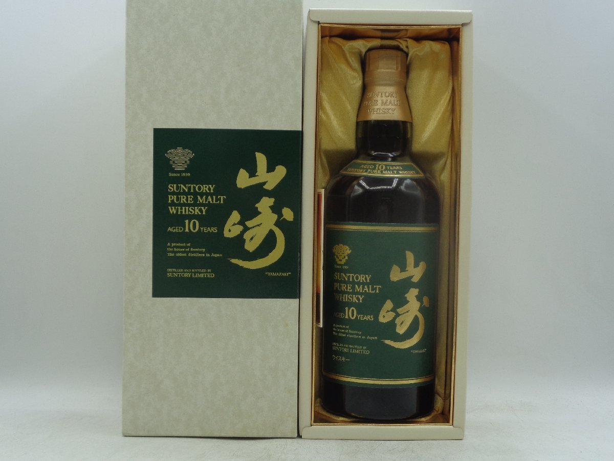 同梱OK商品】SUNTORY WHISKY サントリー ピュアモルト ウイスキー 山崎