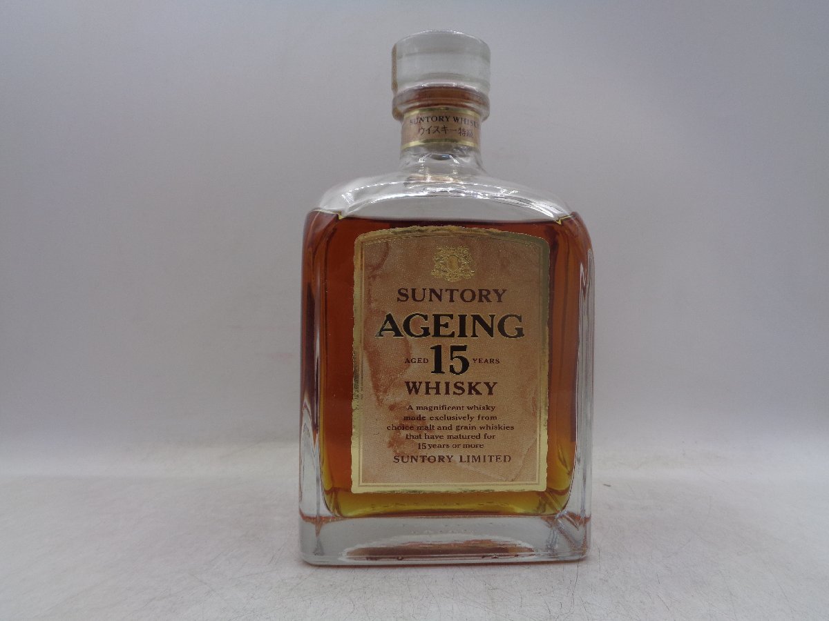 SUNTORY AGEING15 Whisky Limited サントリー ウィンターセール www