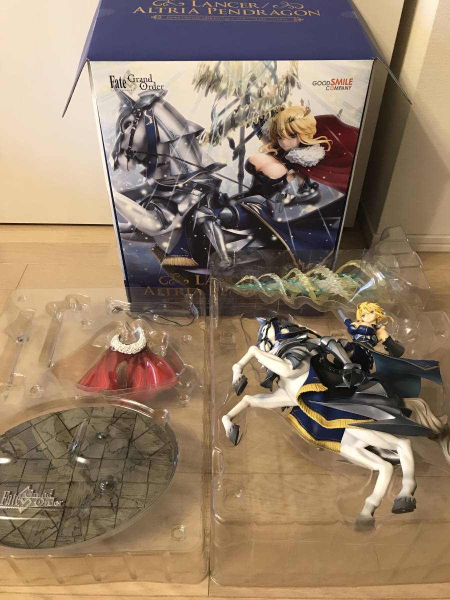 【美品】 Fate Grand Order フェイト グランドオーダー / ランサー / アルトリア・ペンドラゴン フィギュア / グッドスマイルカンパニー_画像2