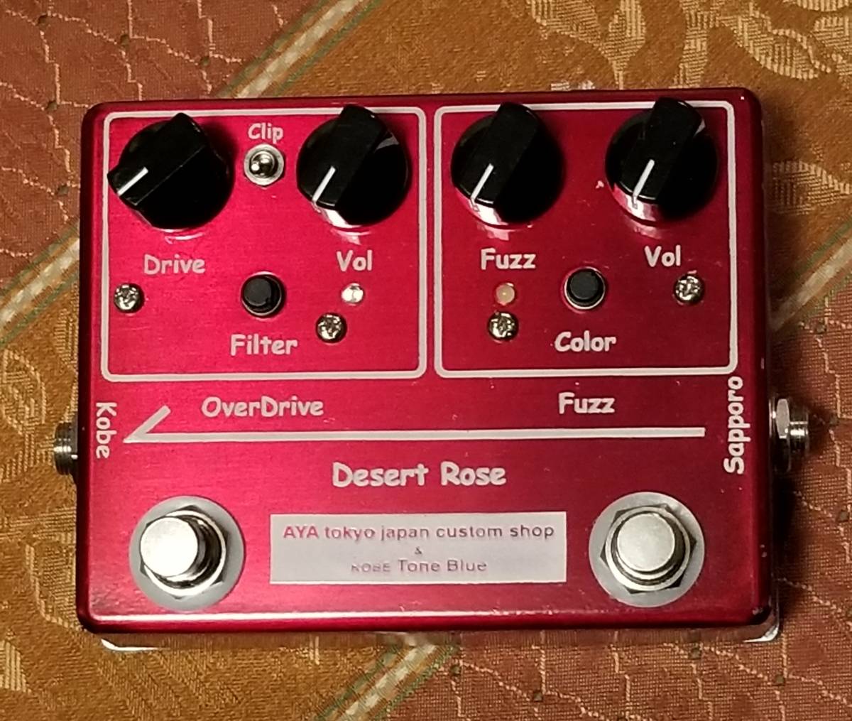 予約中!】 AYA & & tone Rose blue shop Big Mouth japan fuzz AYA