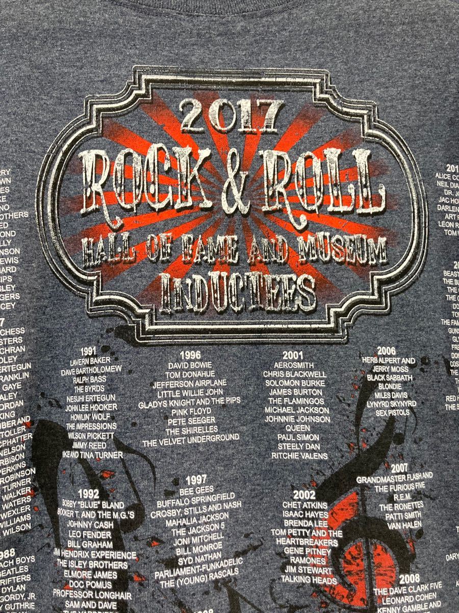 ロックの殿堂博物　ROCK&ROLL HALL OF FAMEオリジナルTシャツ