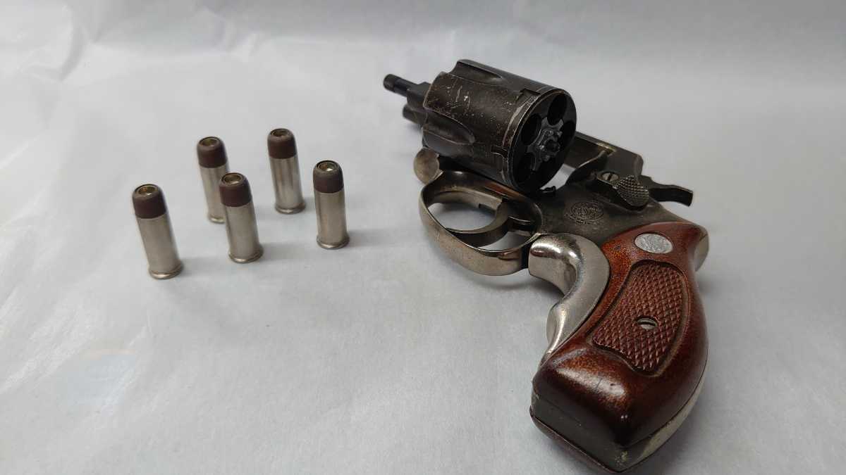 コクサイ モデルガン M36チーフスペシャル 動作品 発火確認 30年以上の