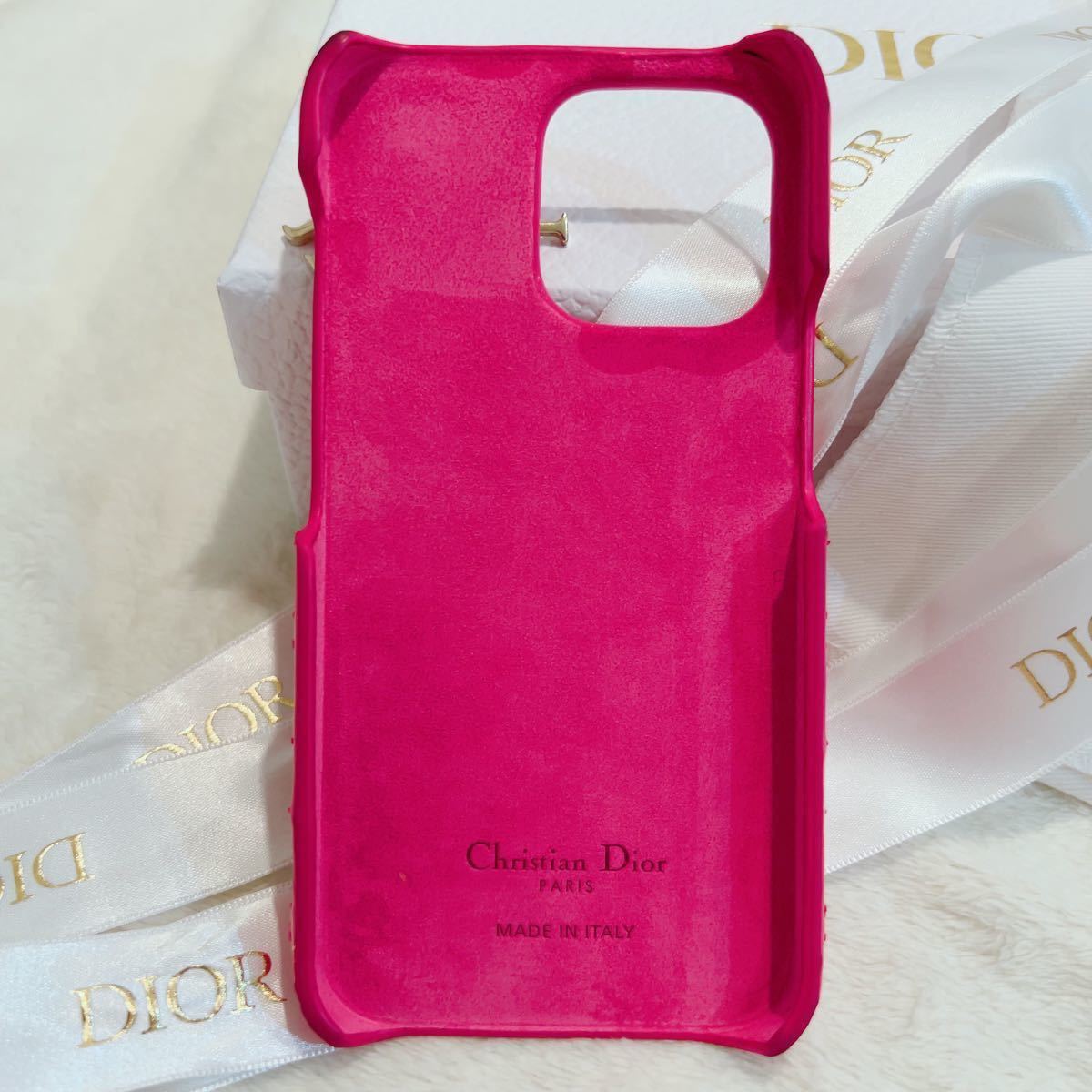 明日花キララ様とお揃い LADY DIOR IPHONE 13 PROケース ピンク 明日花キララ様とお揃い LADY DIOR IPHONE 13 PROケース ピンク