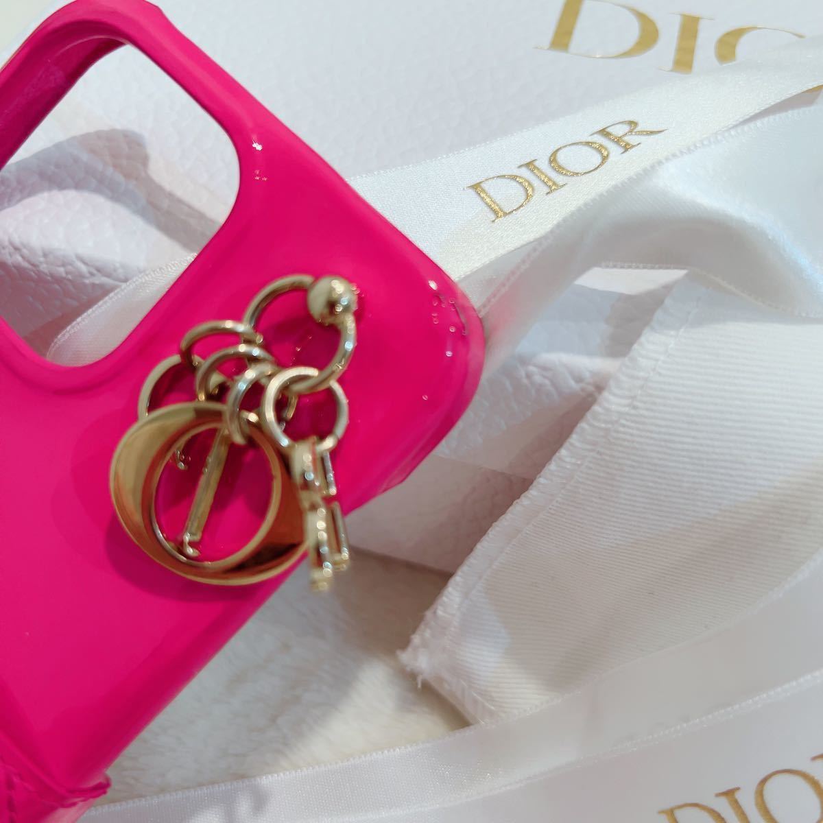 明日花キララ様とお揃い LADY DIOR IPHONE 13 PROケース ピンク 明日花キララ様とお揃い LADY DIOR IPHONE 13 PROケース ピンク