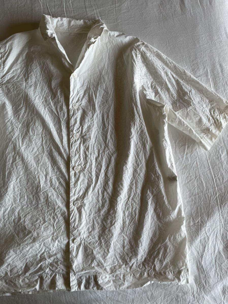 2021ss CASEY CASEYシャツ 16HC199 SHIRT VERGER BIS BOWRING ケイシー