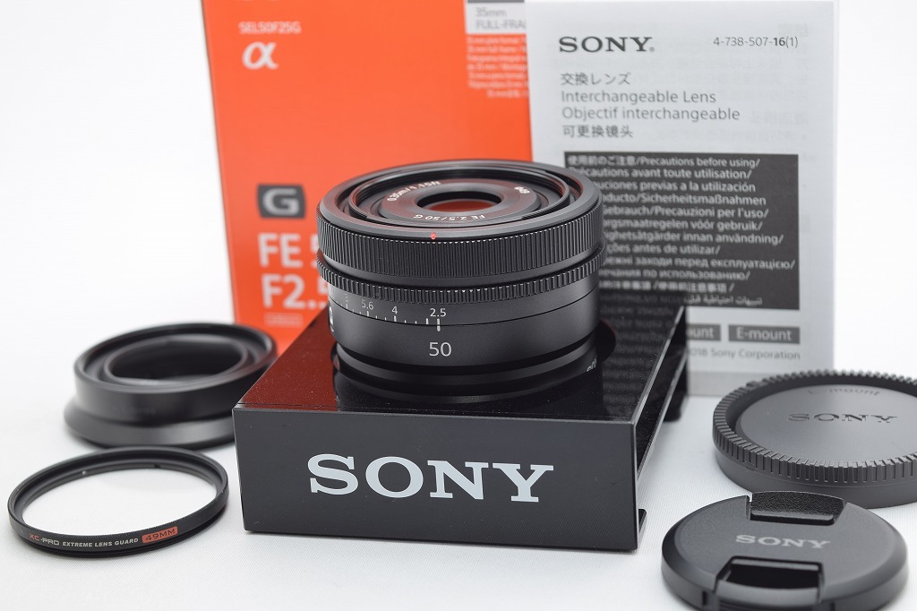 SONY FE50mm F2.5G SEL50F25G 未開封新品 祝開店！大放出セール開催中