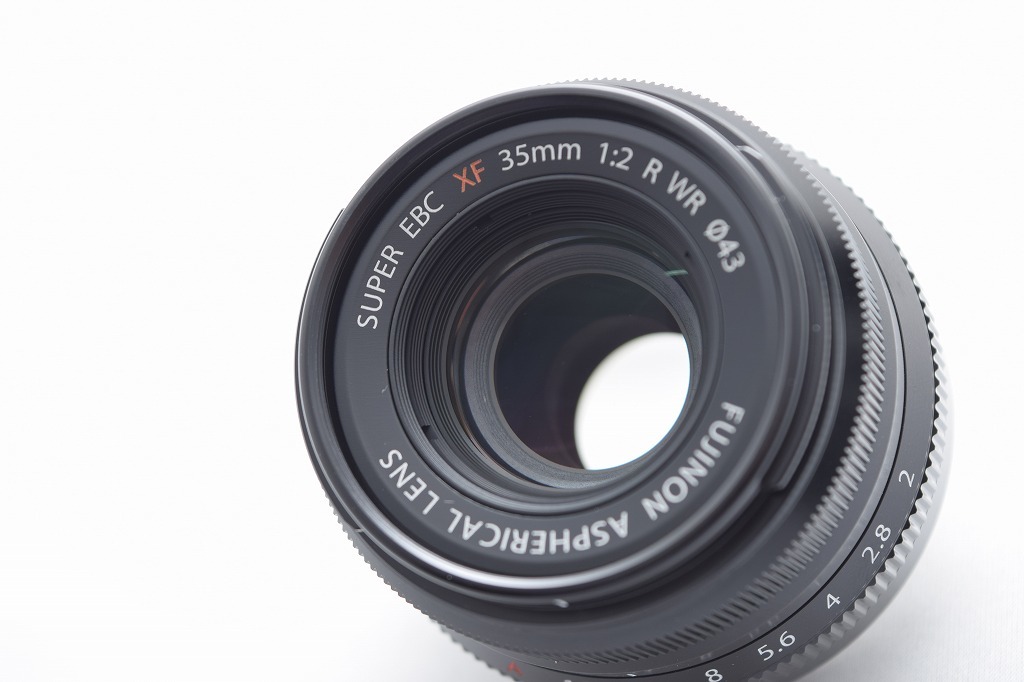 美品☆FUJINON LENS 富士フィルム SUPER EBC XF35mm F2 R WR☆元箱付