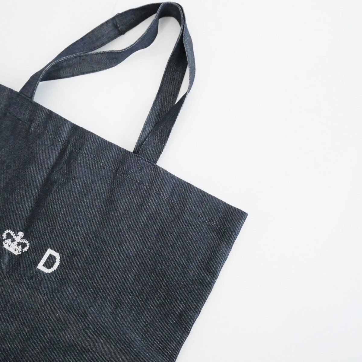 R&D.M.Co- オールドマンズテーラー / LINEN DENIM TOTE BAG リネンデニムトートバッグ / 2205-0534_画像1