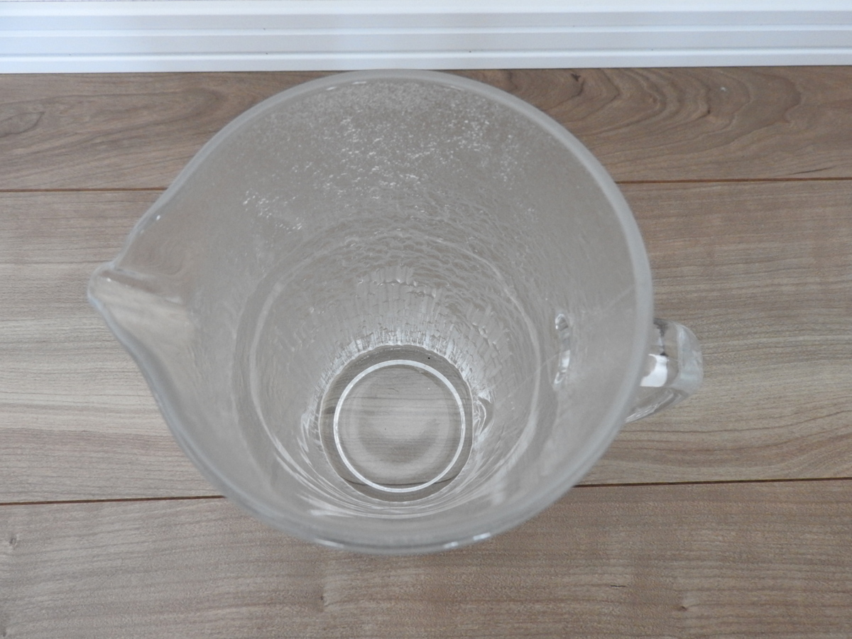 ** unused /. river ..... Sasaki glass pitcher glass 5 customer set box attaching **