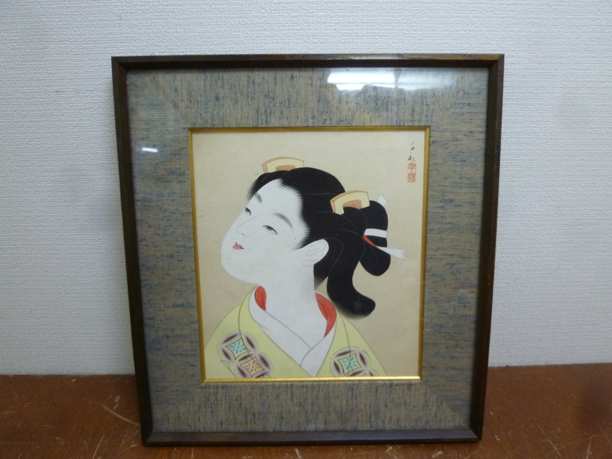 ** Japanese cedar . Chiaki beauty picture Japanese picture picture 36×39cm**