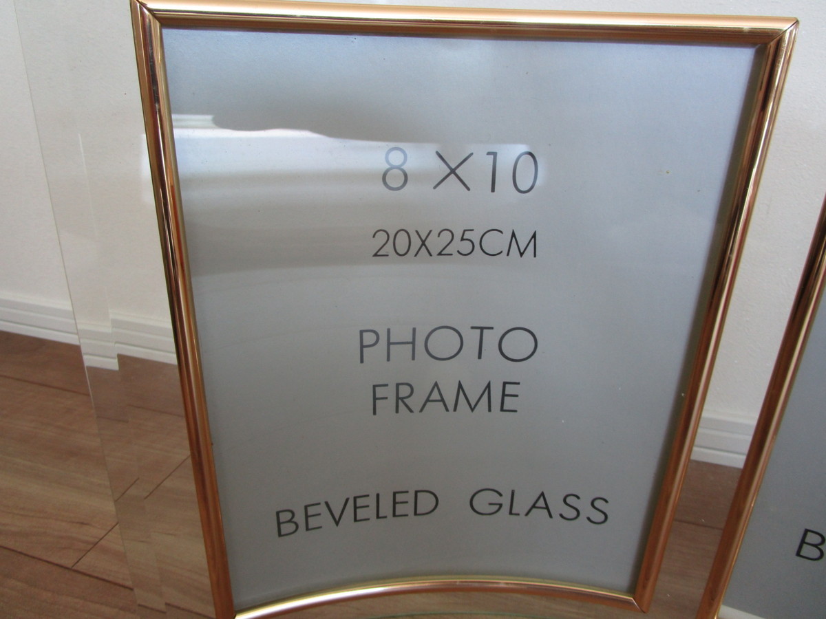 ★☆BEVELED GLASS PHOTO FRAME ガラス製フォトフレーム☆★_画像2