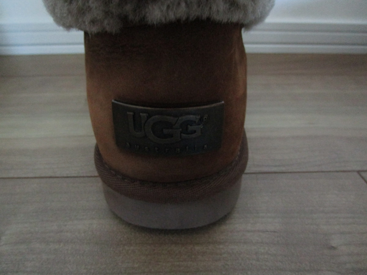 ** beautiful goods /UGG mouton boots W JOCELIN 23cm size 6 rare box attaching **