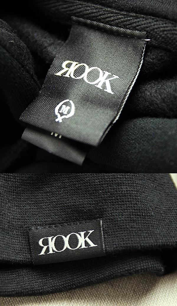 ROOK (ルーク) パーカー プルオーバー Arch Pullover Hoodie Black_画像6