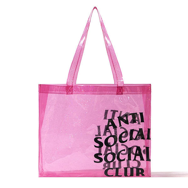 AntiSocialSocialClub (アンチソーシャルソーシャルクラブ) ビーチ カバン バッグ トートバッグ ICRIGHTHRUYOU Pink_画像3