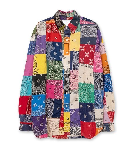 READYMADE OVERSIZED SHIRT レディメイド バンダナ オーバーシャツ M