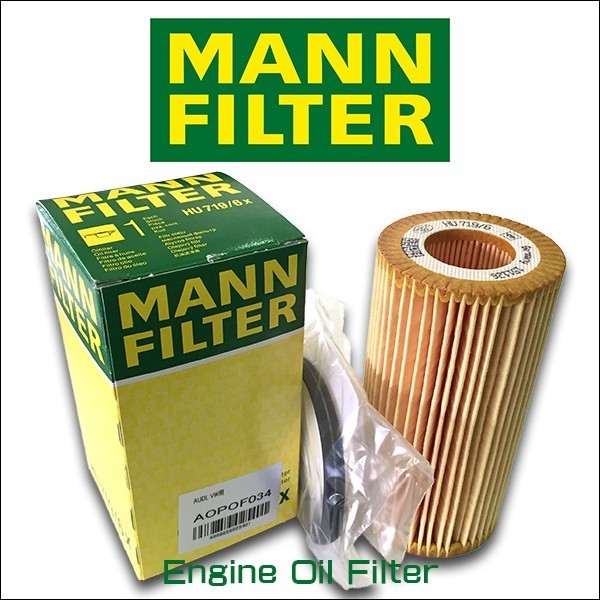 MANN FILTER マンフィルター HU 719/6x VW GOLF5 2.0FSI　GTI AOPOF034_画像1