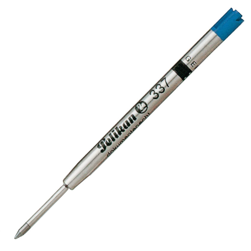 替え芯 替芯 ペリカン ボールペン芯 337 青色 Fサイズｘ１本/送料無料_画像1