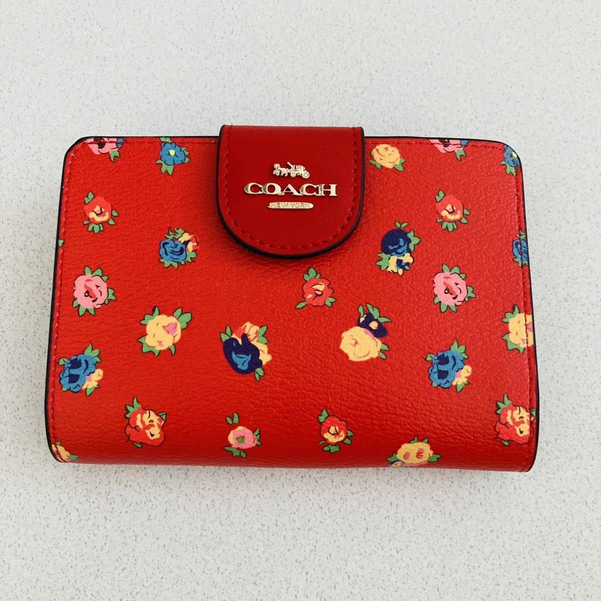 COACH コーチ 9934 二つ折り財布 ミディアムウォレット ミニ