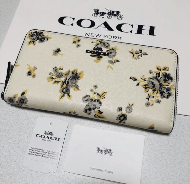 ☆COACH コーチ 長財布 59014 プレーリープリント フローラル 花柄