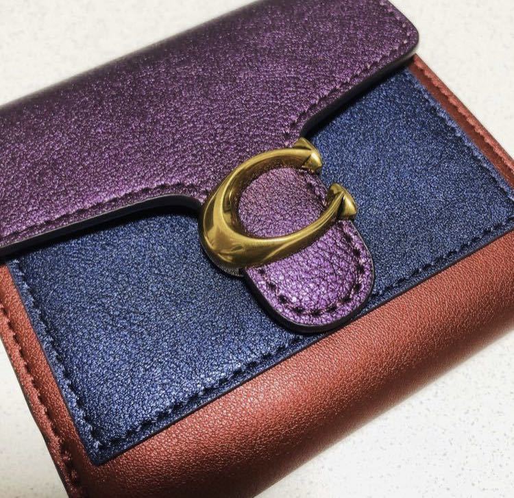 ☆COACH コーチ 79422 二つ折り財布 三つ折り財布 小銭入れ ブティック