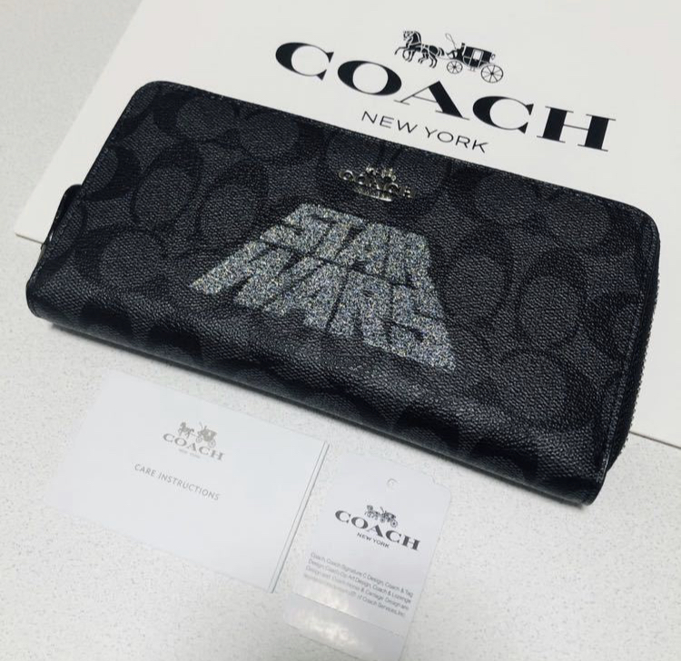 在庫僅少】 新品 レア コーチ COACH スターウォーズ コラボ コインケース