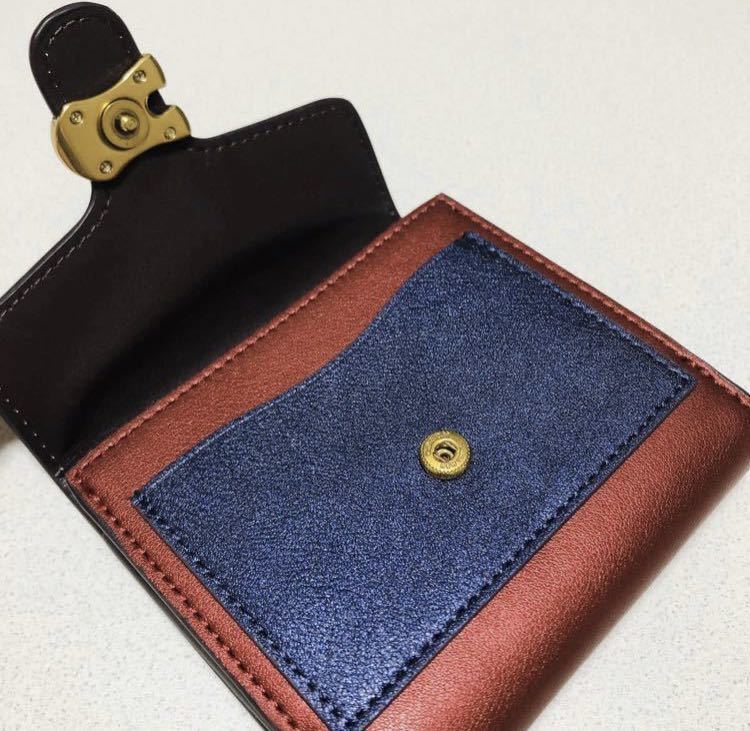 ☆COACH コーチ 79422 二つ折り財布 三つ折り財布 小銭入れ ブティック