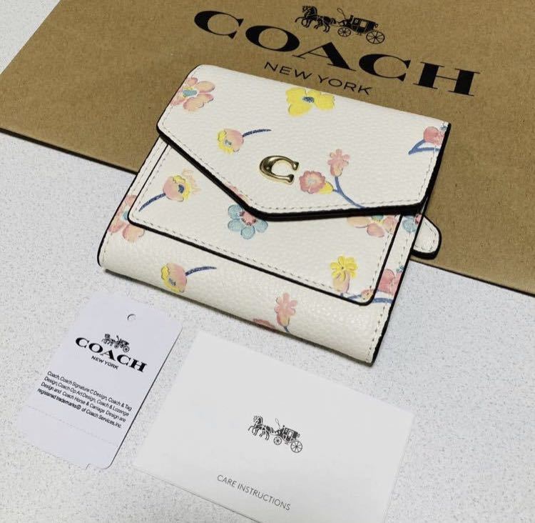 ☆COACH コーチ C2620 三つ折り財布 スモールウォレット カラー