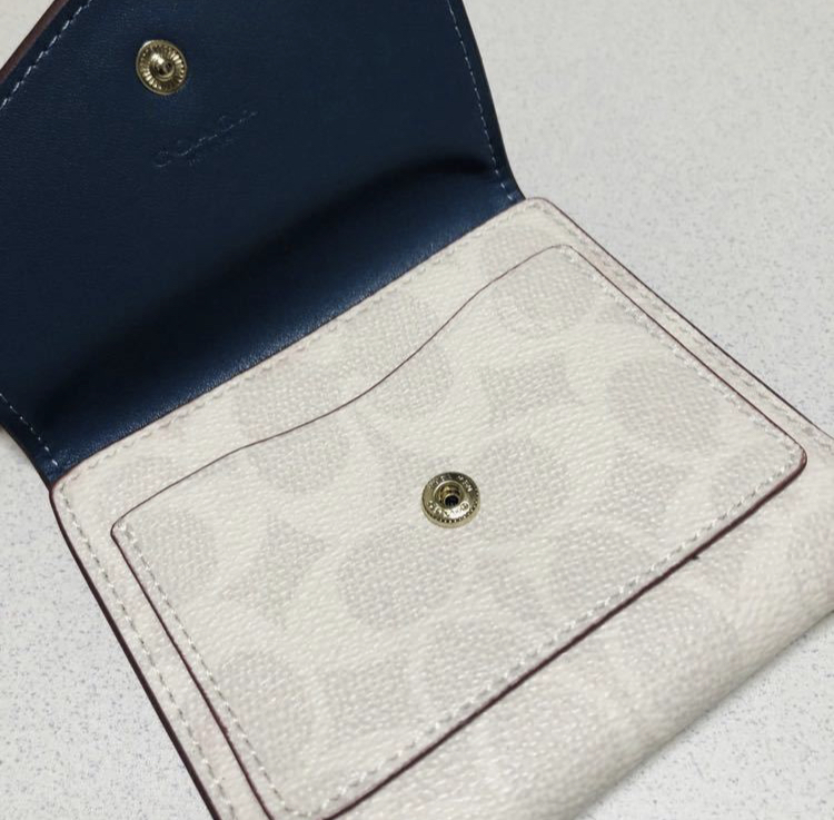PayPayフリマ|COACH コーチ 31548 スモールウォレット カラーブロック