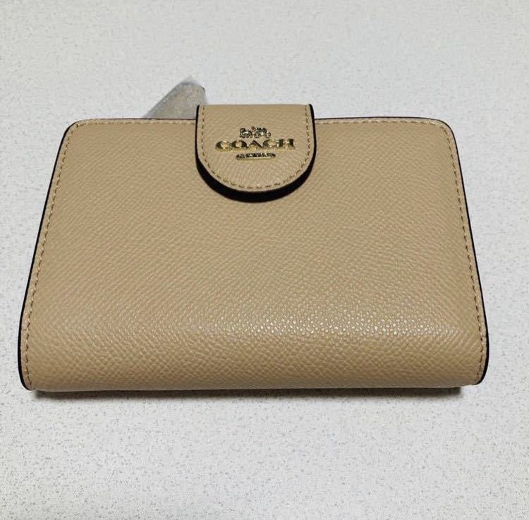 ☆COACH コーチ 6390 財布 二つ折り財布 ミディアムウォレット