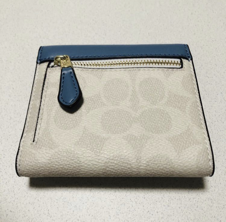 PayPayフリマ|COACH コーチ 31548 スモールウォレット カラーブロック