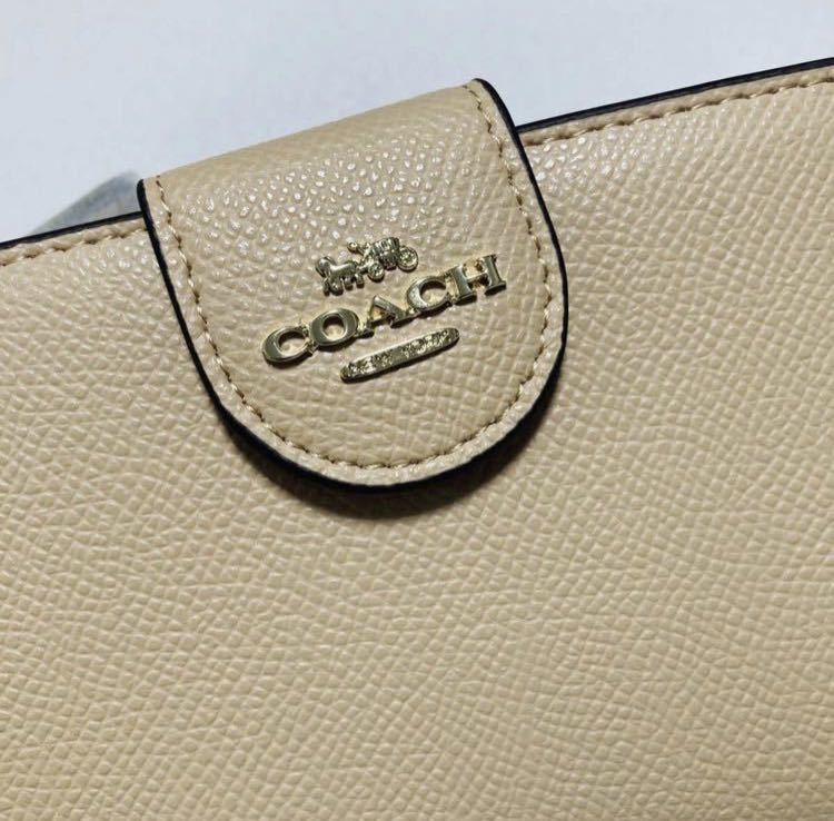 ☆COACH コーチ 6390 財布 二つ折り財布 ミディアムウォレット