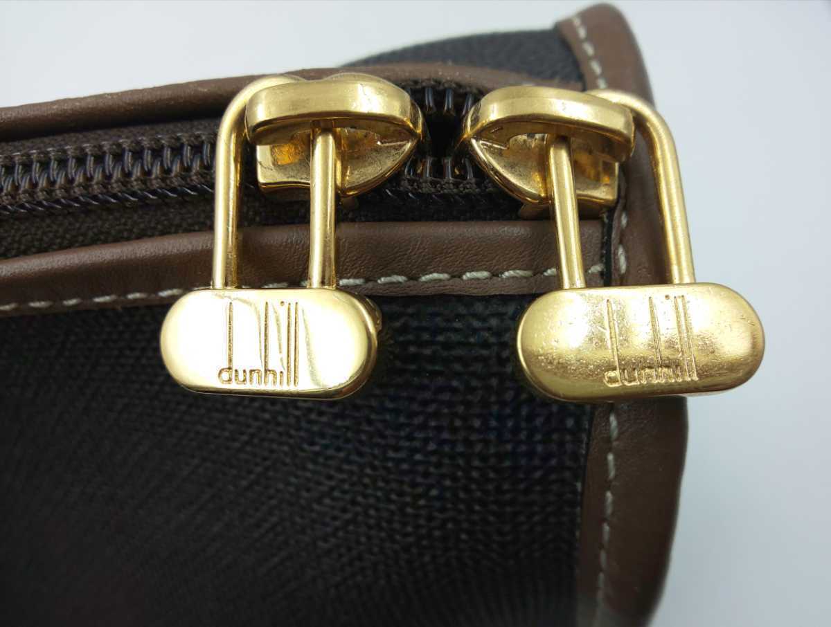 ☆ダンヒル ボストンバック フランス製 鍵付き ☆ 旅行カバン dunhill