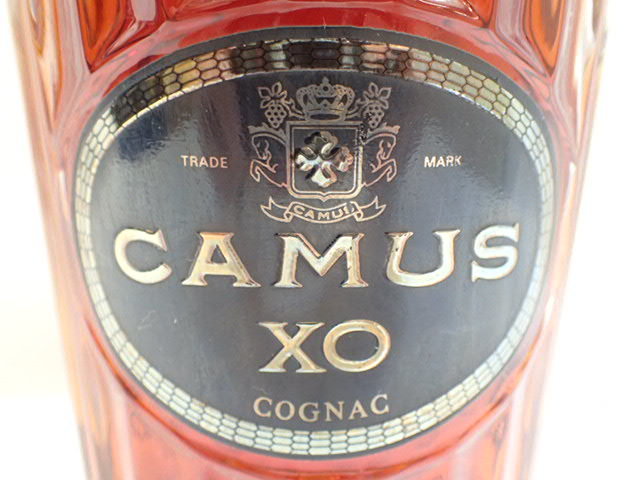 6254[M]◆未開栓古酒◆CAMUS カミュ XO COGNAC コニャック/BRANDY ブランデー/ロングネック/40％ 1000ml/1L_画像3