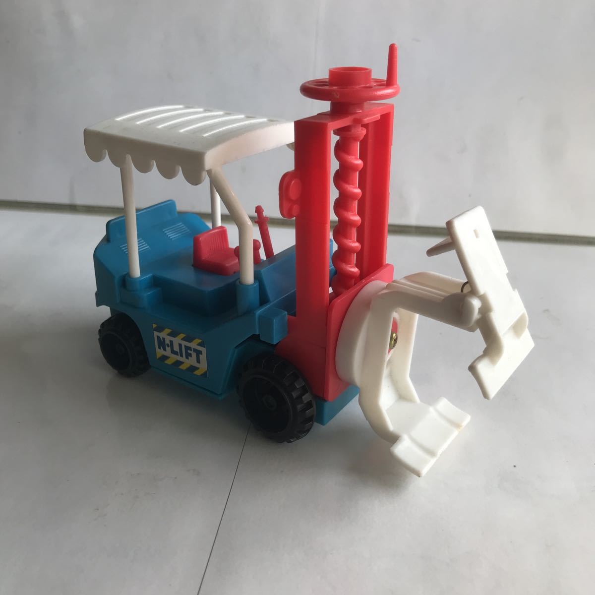 □昭和レトロ ナガサキヤ フォークリフト ミニカー当時物3c□検 □昭和レトロ ナガサキヤ フォークリフト ミニカー当時物3c□検