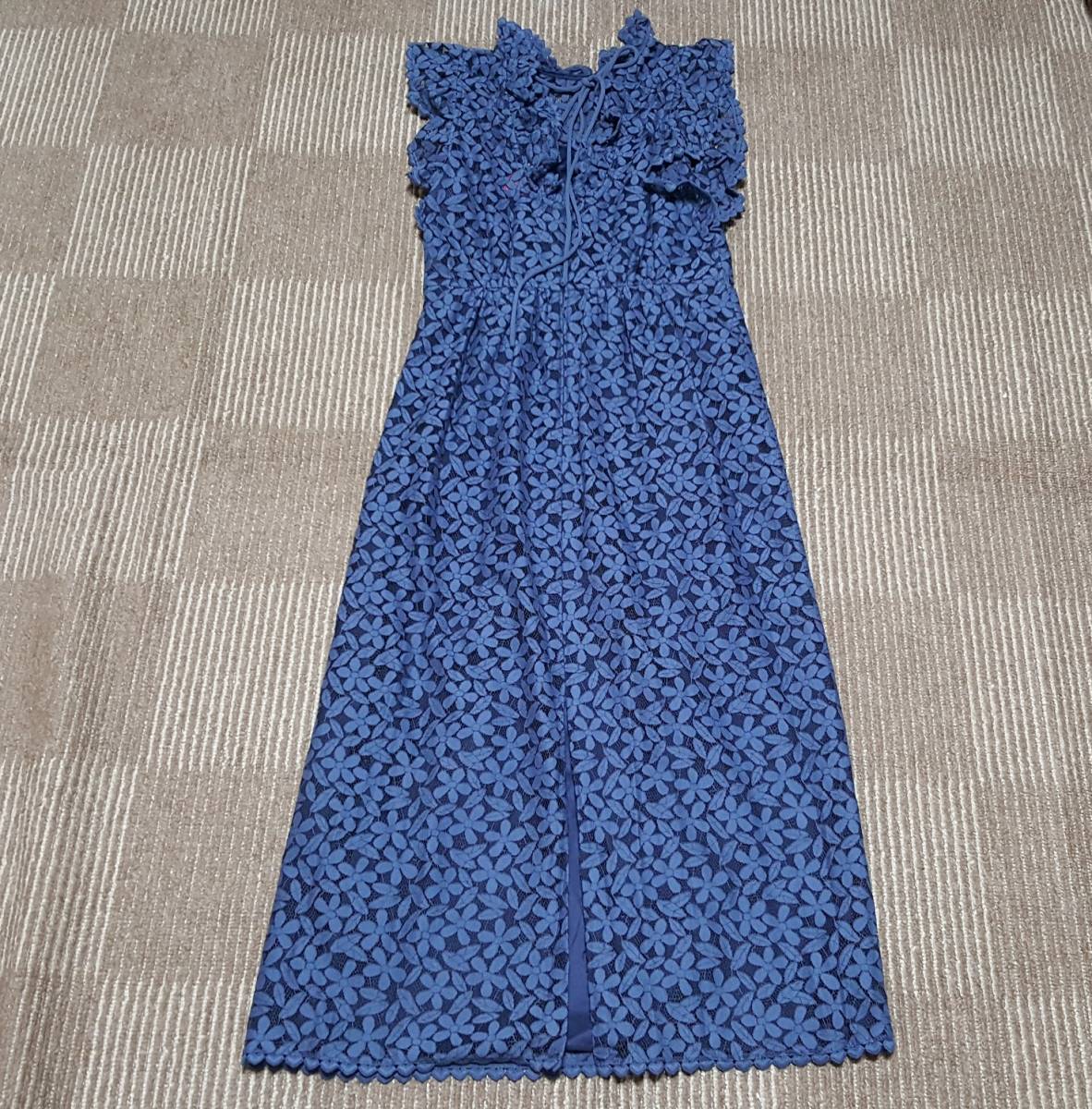 新品送料無料US4号/JP9号～11号ケイトスペード ニューヨークKate Spade New York flora lace ruffle  dress レースワンピース